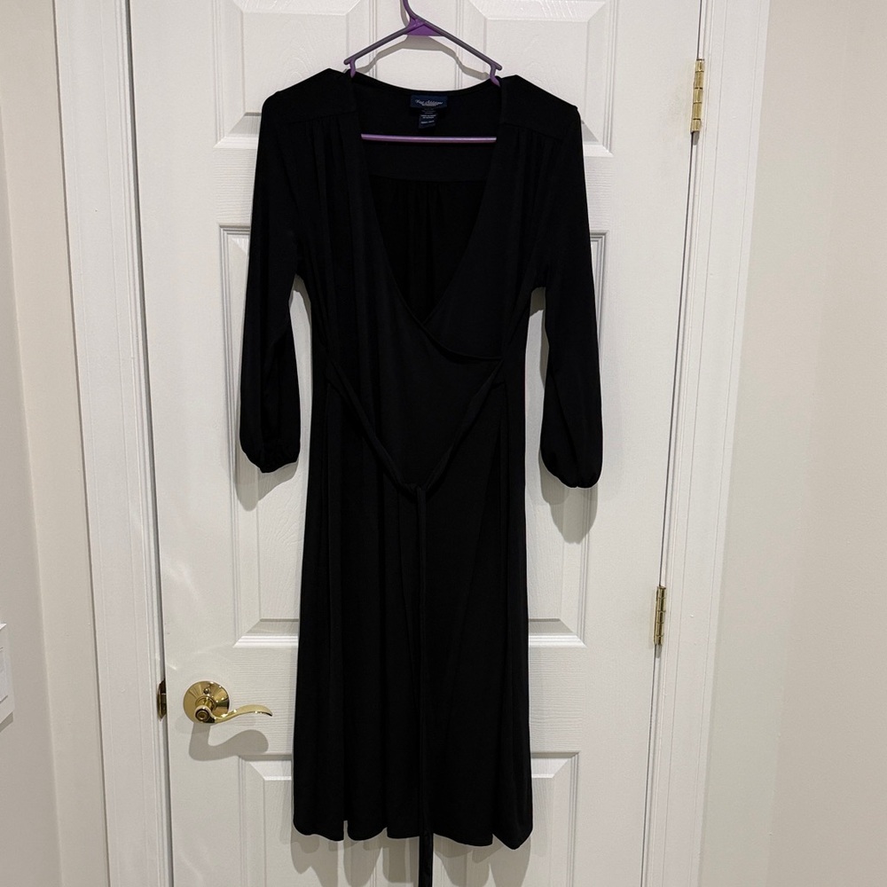 Chic Black Long Sleeve Dress
